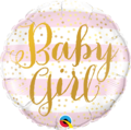 Send baby girl ballon