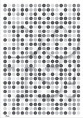 Mix gray dots illustration graphic art poster plakat ©Birger