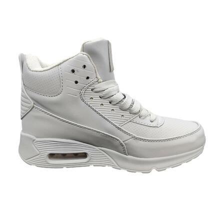 Dame ankelsneakers grå