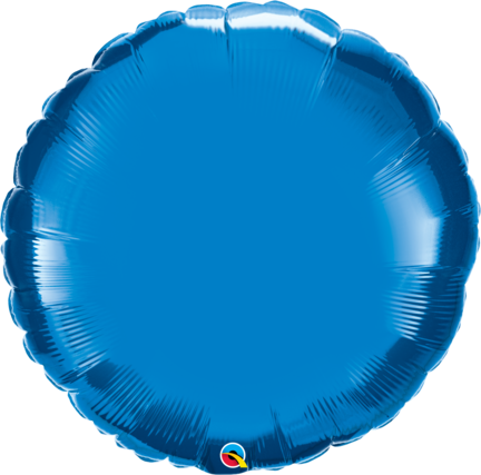 Helium ballon blå