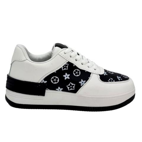 Dame sneakers hvid/sort 41