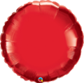 Rød ballon med navn