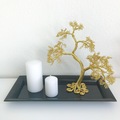 guld træ wire bonsai 25cm