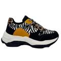 zebra stribede sneakers
