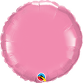 Pink ballon med navn