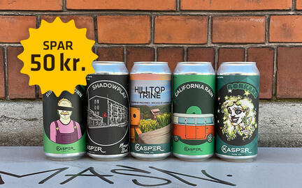 Kasper Brew Co Bundle · 5 af de bedste øl fra det danske bryggeri