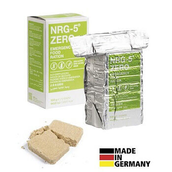 Mil-tec - Nødration NRG-5 Zero 500 g (2325 kcal)