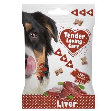 DuvoPlus_Tender Loving Care TLC Premium Soft Hundegodbidder med Lever 100 gram