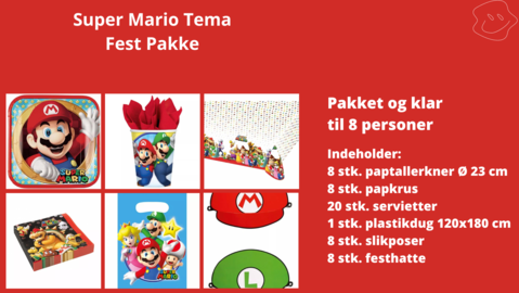 Super Mario Festpakke 8 |