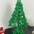 grøn juletræ wire 20cm julepynt