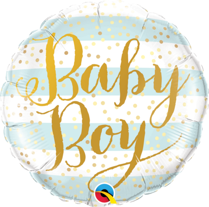 Baby boy ballon