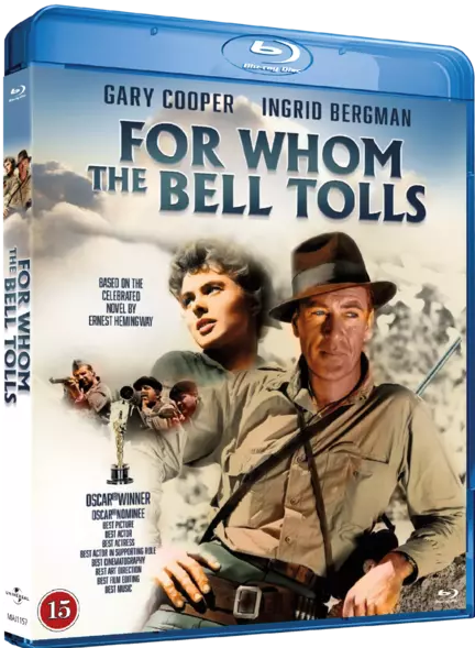 For whom the bell tools, Hvem ringer klokkerne for, Bluray, Movie