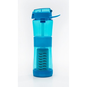 Sagan Journey Vandflaske med Filter (blå)