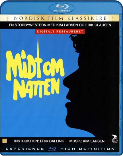 Midt om natten, Bluray, Movie, Erik Balling, Ove Sprogø, Kim Larsen, Poul Bundgaard, Buster Larsen, Frits Helmuth, Birgitte Raaberg
