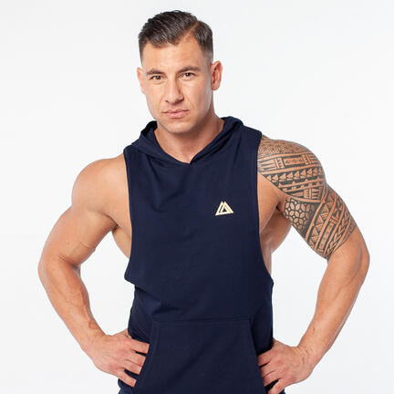 Stony Sportswear, Deadlift, Boxer Origin med Hætte Marineblå