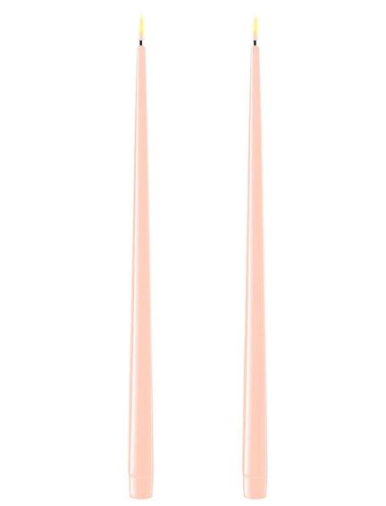 Deluxe Homeart Kertelys pink 38 cm