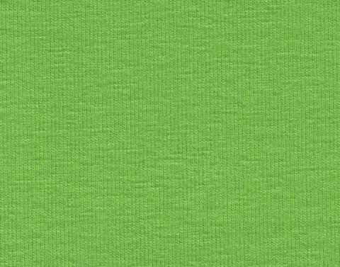 Lime grøn single jersey | Stof og Krea