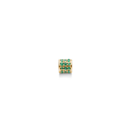 Emeralds Gold 14 karat bead