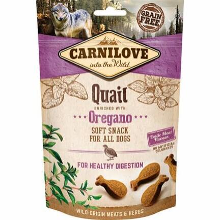 Carnilove Soft Dog Snacks | Vagtel med Oregano