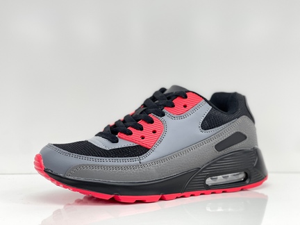 gnist protektor Etna Dame sneakers air darkgrey/red | 38