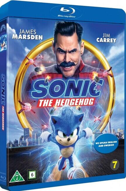 Sonic The Hedgehog, Bluray, Movie