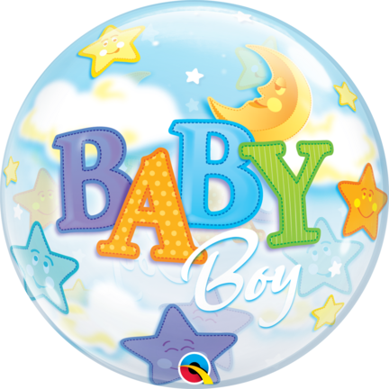 Baby bubble ballon dreng