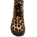 Dame støvle leopard