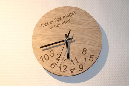 Ur i træ til sommerhuset