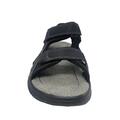 Herre sandaler sort med med velkro