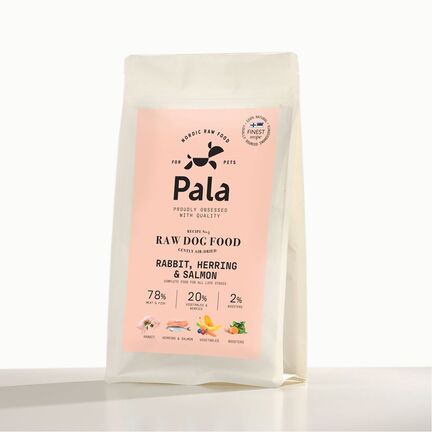 Pala Dry Raw Food Kanin & Sild & Laks 1kg