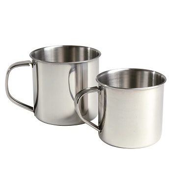 Mil-tec - Krus Rustfri Stål 300 ml.