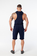 Stony Sportswear, Deadlift, Boxer Origin med Hætte Marineblå