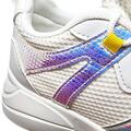 Dame sneakers hvid/sølv