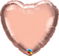 Send hjerte ballon