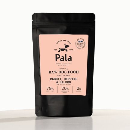 Pala Dry Raw Food Kanin & Sild & Laks 400g
