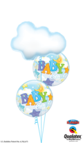 Baby ballon buket helium