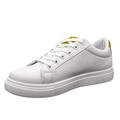 Dame sneakers hvid/guld