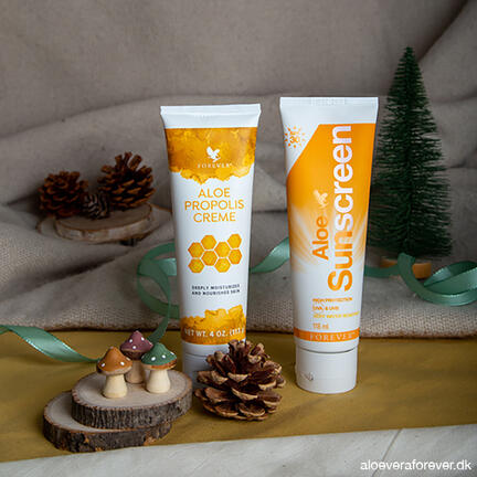 Aloe Propolis Creme og Aloe Sunscreen