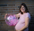 Konfetti ballon med navn