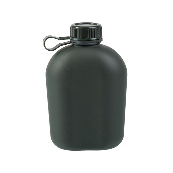 Mil-tec - Army Feltflaske i Aluminium 950 ml.