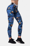 Nebbia Mid Ocean Power Tights Blue 1