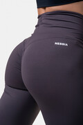 Classic High-Waist Tights Marron 5