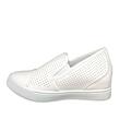Dame sneakers hvid snørreløs
