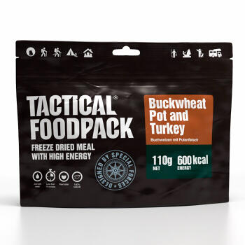 Tactical Foodpack - Buckwheat Pot and Turkey