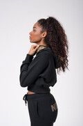 Nebbia Golden Crop Hoodie 7