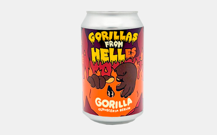 Gorillas from HELLes - Helles Lager fra Gorilla