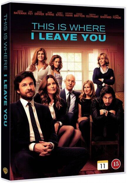 This is where I leave you, DVD