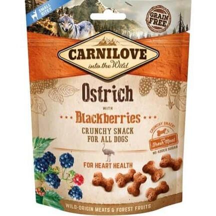 Carnilove Crunchy Dog Snack Struds og Brombær