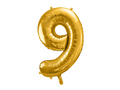 Store ballon tal guld