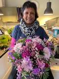 kæmpe blomsterbuket